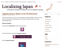 Tablet Screenshot of localizingjapan.com